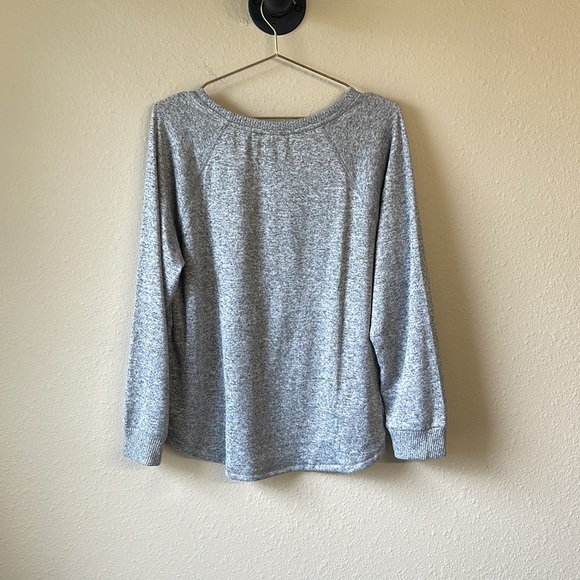 NWT Splendid Gray Leopard Hacci Pullover Jogger Pajama Set Size X-Large - Picture 7 of 14